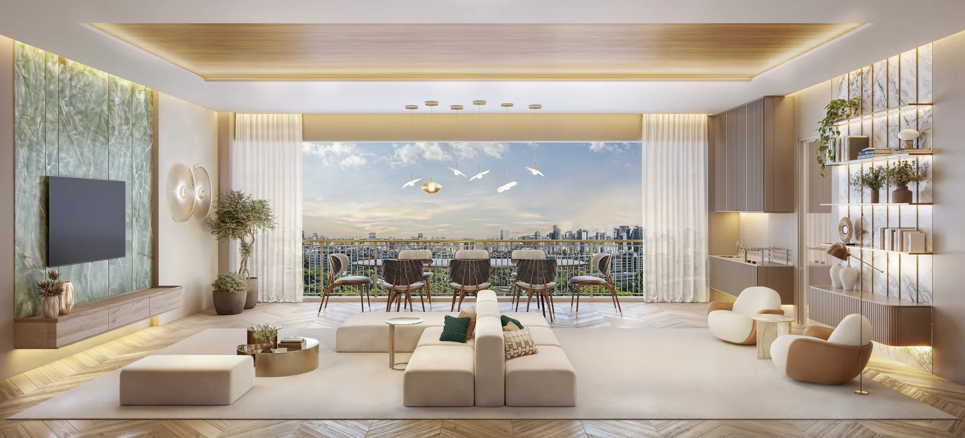 Apartamento de 178 m² — Brooklin Senses