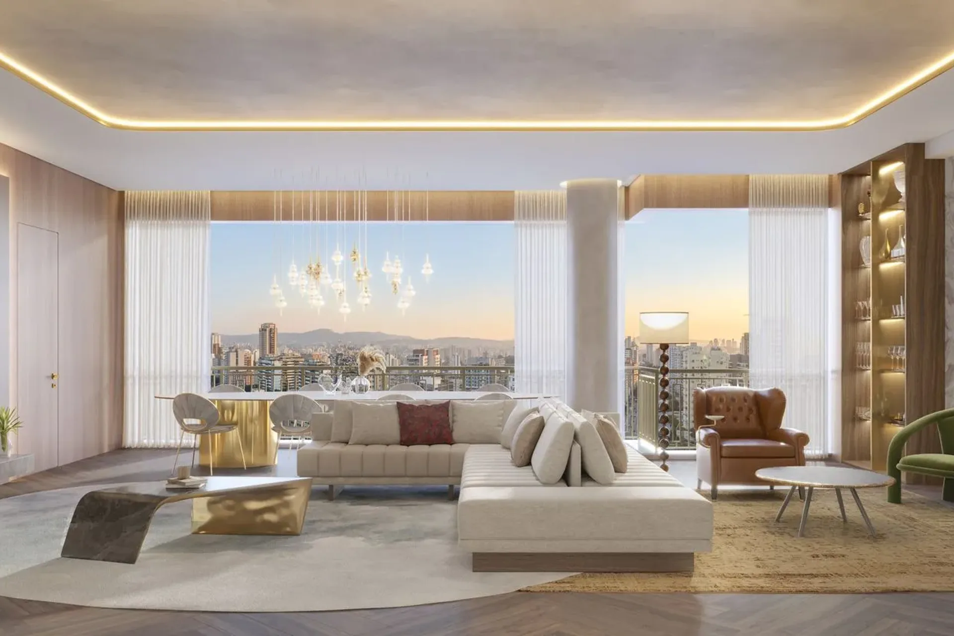 Residência de 177 m² — The Palace Royal